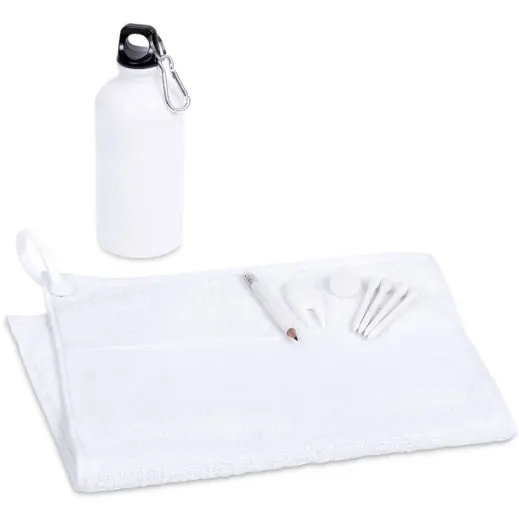 Altitude Balmoral Golf Gift Set Solid White
